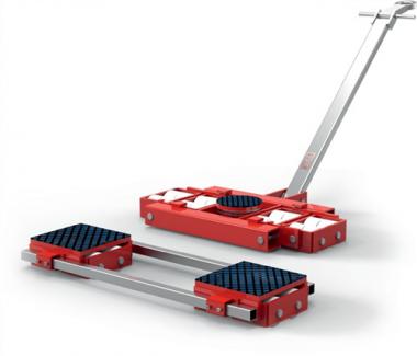 Transportfahrwerk-Set verstellb.u.lenkbar - 1 ST  Trgf.80 t 16 Lastrollen