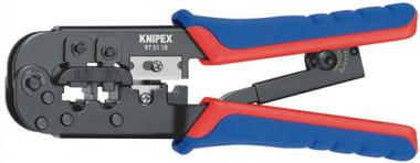 Crimpzange f.Westernstecker - 1 ST  L.190mm KNIPEX