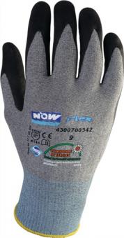 Handschuhe Flex Gr.11 grau/schwarz - 12 PA  EN 388 Kat.II PROMAT