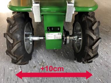 Radstandsverbreiterung 10cm - 1 Stk  fr Elektroschubkarren DONKEY PLUS