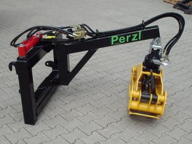 PERZL HVZ 150 Holzverladezange - 1 Stk  Anbauarm m. Schwenkeinrichtung und 2 Ventile