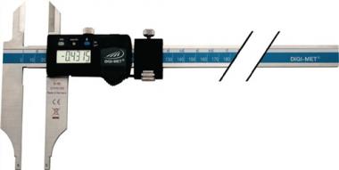 Werkstattmessschieber DIN862 - 1 ST  DIGI MET 300mm dig. m. Spitzen u. FE H.PREISSER