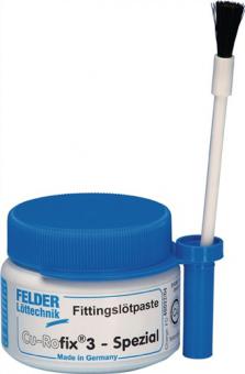 Fittingsltpaste CU-Rofix3-Spezial - 0,25 KG / 1 ST  230-250GradC 250g S-Sn97Cu3 FELDER