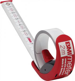 Taschenrollbandma BMImeter - 1 ST  L.3m B.16mm mm/cm EG II Ku.Linealfunktion BMI