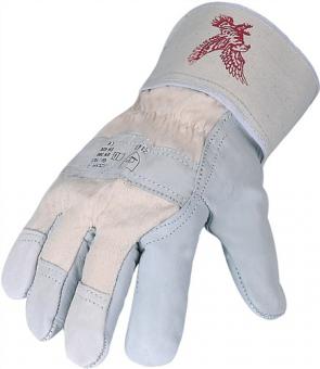 Handschuhe Adler-C Gr.10,5 - 12 PA  naturfarben Leder ASATEX
