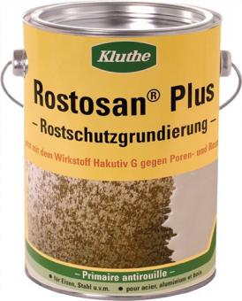 Rostprimer Rostosan Plus - 1,125 L / 3 ST  grau 375 ml Dose KLUTHE