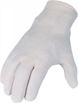 Handschuhe Gr.10 naturwei - 12 PA  Baumwoll-Trikot PSA I AT