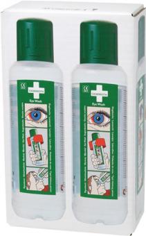 Augensplflasche 2 x 0,5l - 1 L / 1 ST  DIN EN15154-4 CEDERROTH