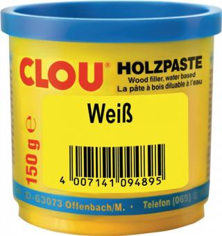 Holzpaste Farbe 16 wei 150g - 600 G / 6 ST  Dose CLOU