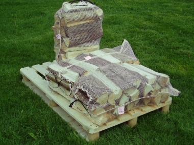 Brennholzsack 60l, 60x80cm - 50 Stk  mit Zugband, UV-stabil, beige, VPE=50Stk