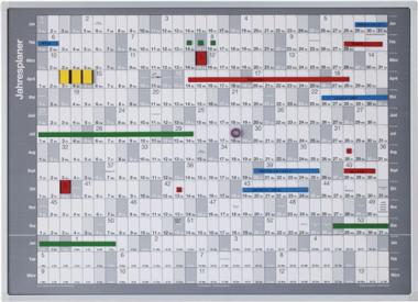 Jahresplaner Trgertafel - 1 ST  o.Folie B865xH620mm