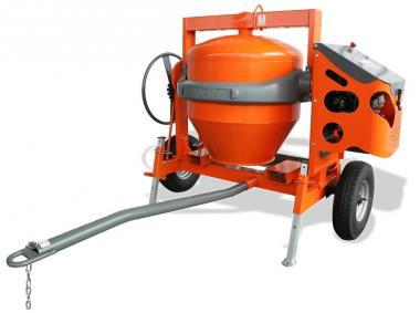 Betonmischer AT 350, Benzinmotor LESCHA - 1 ST  6 PS / 4,4 kW Benzinmotor, 340 l
