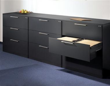 Hngeregistraturschrank lichtgrau/lichtgrau - 1 ST  H710xB446xT600mm Trgf.50kg