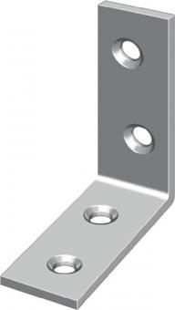 Stuhlwinkel L.90mm B.20mm - 25 ST  S.2mm Fe blau chroma.HOHAGE