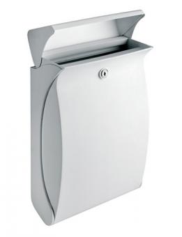 Briefkasten Swing H.419mm - 1 ST  B.271mm T.129mm silber Ku.DIN C4 BURG-WCHTER