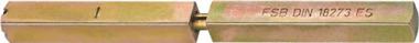 Panikstift 05 0125 4-KT.9x146mm - 1 ST  geteilter Vollstift FSB