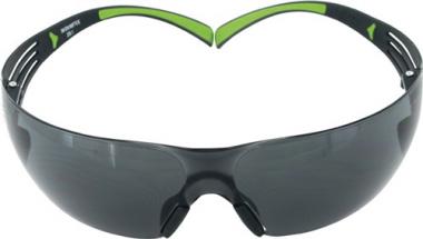 Schutzbrille SecureFit-SF400 - 1 ST  EN 166,EN 170 Bgel schwarz grn,Scheibe grau