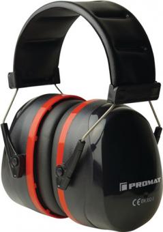 Gehrschutz SAFELINE VIII - 1 ST  EN352-1 (SNR) 33 dB gepolsteter Kopfbgel PROMAT