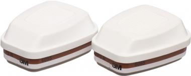 Gas- u.Kombifilter 6095 A2 - 2 ST / 4 ST  P3R EN 14387:2004+A1:2008 Ser.6000 3M
