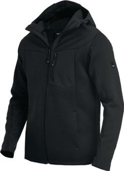 Hybrid-Softshelljacke MAXIMILIAN - 1 ST  Gr.M schwarz