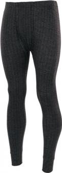 Thermofunktionshose THERMOGETIC - 1 ST  TRS Gr.S anthrazit 75 %CO/25%PES ISM