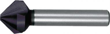 Kegelsenker DIN 335C 90Grad - 1 ST  D.5,3mm HSS TiAlN Z.3 Schaft-D.4mm RUKO