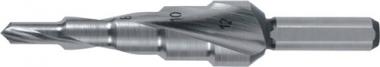 Stufenbohrer Bohrber.5-28mm - 1 ST  HSS Spiralnut Stufen 7 RUKO