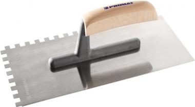 Glttekelle L.280mm B.130mm - 10 ST  Zahn 8x8 gehrtet,m.H-Heft STA S.0,7mm PROMAT