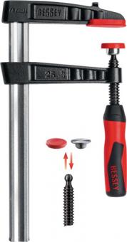 Tempergussschraubzwinge TG-2K - 1 ST  Spann-W.300mm A.140mm 2K-Griff 32x10mm BESSEY