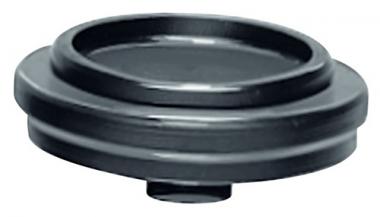 Schraubbockaufsatz Nr.6442 - 1 ST  Einsteckzapfen-D.12mm Zentrierplatte AD 45mm AMF