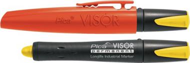 Industriemarker Visor permanent - 1 ST  gelb wasserfest PICA