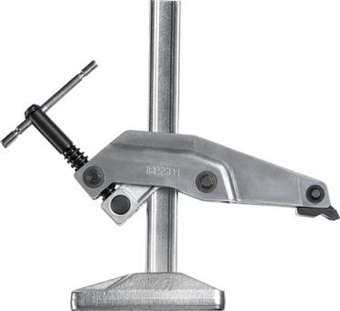 Greifarmspanner Spann-H.200mm - 1 ST  A.123 -140mm Schienenquerschnitt 28x11mm BESSEY