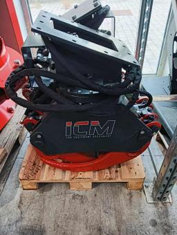 Holzgreifer GRA-E 22R, ICM - 1 ST  Greifkraft: 1275 daN, �ffnungsw. 1394 mm, 1-2 t, geschl. Finger