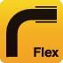 Absaug- u.Geblseschlauch - 3 MT  (FDA) CP PTFE-INOX 475 FOOD ID 150mm L.3m