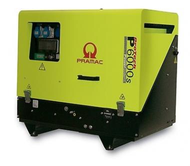 PRAMAC Diesel Stromerzeuger P 6000s, E-Start - 1 Stk  Diesel, 230V / 4,9 kVA, ISO, E-Start