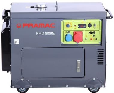 PRAMAC Diesel Stromerzeuger PMD 5050s - 1 Stk  Diesel, 230V / 400V, 1,2 kW / 3,6 kW, E-Start