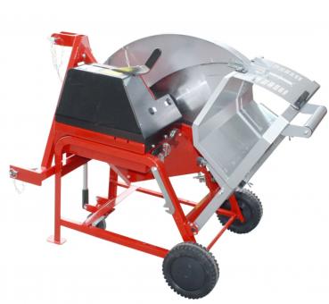 AMR Wippkreissge WSA-700P - 1 Stk  Zapfwellenantrieb ber Keilriemen, incl. Not-Halt-Hebel