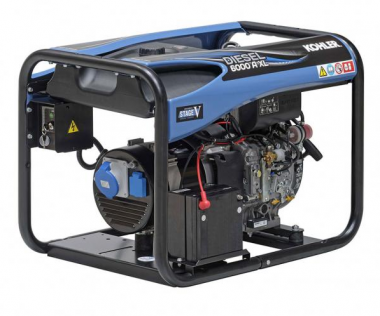 SDMO Stromerzeuger Diesel 6000 A XL C5 - 1 Stk  5,2 kW / 230V , Kohler Diesel, E-Start