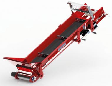 AMR Frderband OHNE Fahrwerk, teleskopierbar - 1 Stk  Lnge 5 m, Antrieb ber 230 V Elektromotor