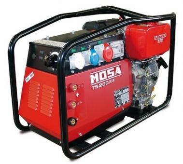 TS 200 DES/CF Mosa Schweiaggregat - 1 Stk  20-100A; 5/6kVA/230/400V, Diesel, E-Start