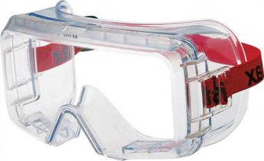 Vollsichtschutzbrille Vistamax - 1 ST  VX EN 166 Rahmen klar,Kunststoffscheibe klar