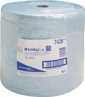 Putztuch WYPALL L30 ULTRA - 1 QM / 1 RL  7425 L380xB235ca.mm blau Rl.