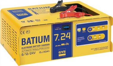 Batterieladegerät BATIUM - 1 ST  7-24 6/12/24 V effektiv:11/arithmetisch:3-7 A GYS