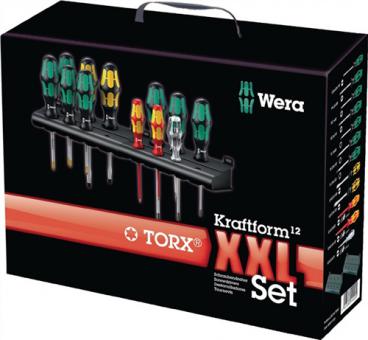 Schraubendrehersatz Kraftform - 1 ST  XXL 2 12-tlg.Schlitz/PH/PZD/TX Kraftformgriff WERA