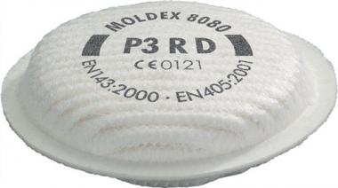 Partikelfilter 808001 EN - 8 ST  143:2000+A1:2006 P3 R D f.Ser.8000 MOLDEX