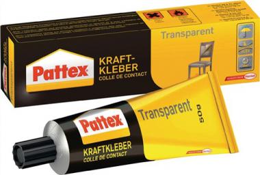 Kraftkleber transp.-40GradC - 600 G / 12 ST  b.+70GradC 50g Tube PATTEX