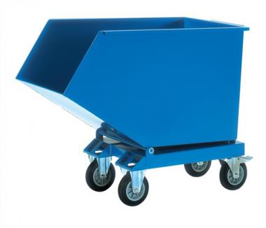 Muldenkipper Inh.800l L1458xB1105xH1099mm - 1 ST  brillantblau o.Ablasshahn