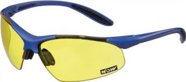 Schutzbrille DAYLIGHT PREMIUM - 1 ST  EN 166 Bgel dunkelblau,Scheibe gelb PC PROMAT