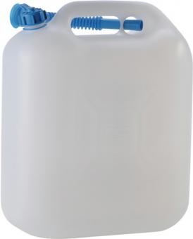 Wasserkanister 22l HD-PE - 1 ST  m.Auslaufrohr H440xB370xT190mm HNERSDORFF