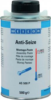 Montagepaste Anti-Seize 500g - 6 KG / 12 ST  anthrazit Pinseldose WEICON